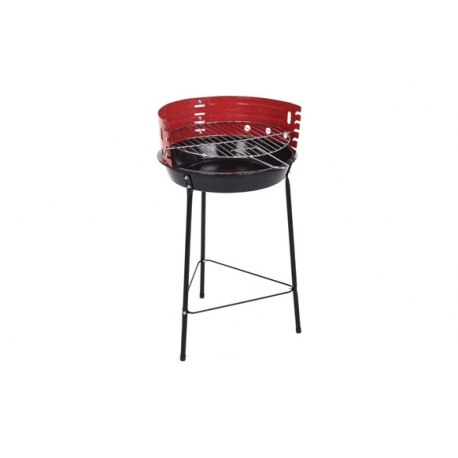 Barbacoa carbon metalica bbq 3 patas 33 cm