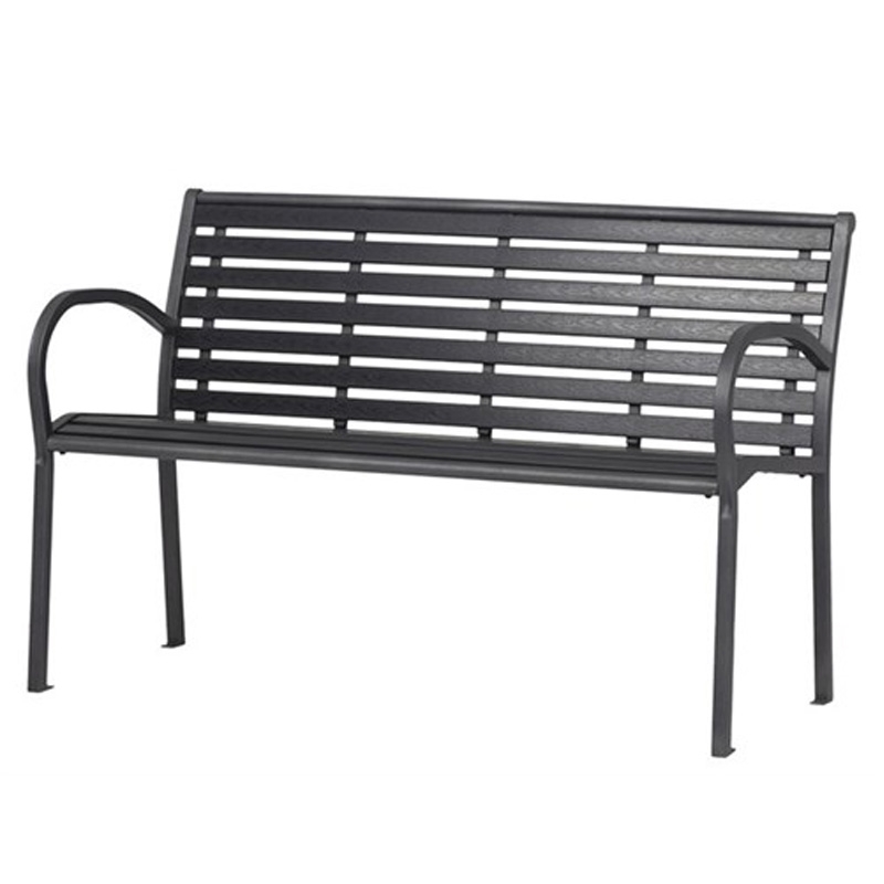 ⇒ Banco jardin metalico polywood negro ▷ Precio. ▷ Comprar con los Mejores  Precios. Ofertas online