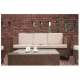 Funda sofa digebis 3 plazas easycover 94 x 246 x 69 cm