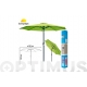 Parasol aluminio 300cm tubo 48 mm verde pistacho