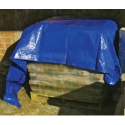 Toldo polietileno 4 x 6 m standard 90 gr azul