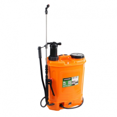 Pulverizador bateria mader manual litio 12v 16l