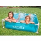 Piscina intex infantil 57173 mini frame rectangular azul 122x122x30 cm