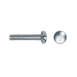 Tornillo hispanox din 7985 cabeza alomada philips m-4x6mm zincado