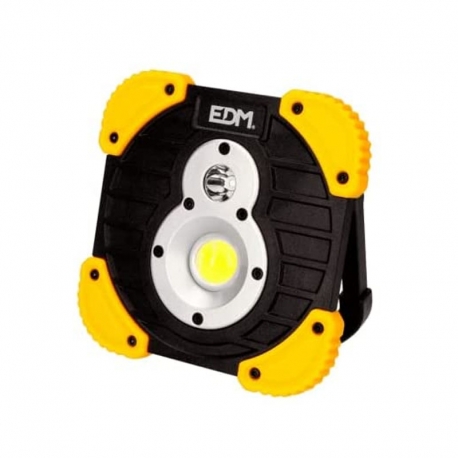 Linterna recargable edm foco led xl 10w 750 lumens