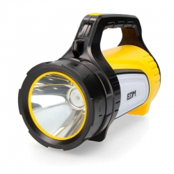 Linterna portatil edm multifuncion recargable 10w 350 lumens