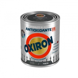 Esmalte antioxidante forja titan oxiron al agua 750ml gris acero