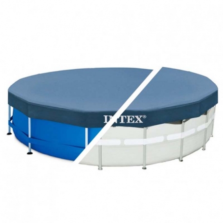 Cobertor de verano intex para piscina 50966 redonda metal frame 305cm