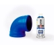 Pintura spray acrilica pintyplus base agua azul genciana brillo 520ml