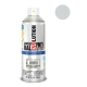 Pintura spray acrilica pintyplus base agua gris claro brillo 520ml