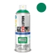 Pintura spray acrilica pintyplus base agua verde menta brillo 520ml