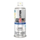 Pintura spray acrilica pintyplus base agua blanco trafico brillo 520ml