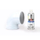 Pintura spray acrilica pintyplus base agua blanco trafico brillo 520ml