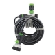 Manguera jardin green plus con colgador Ø9mm 10m