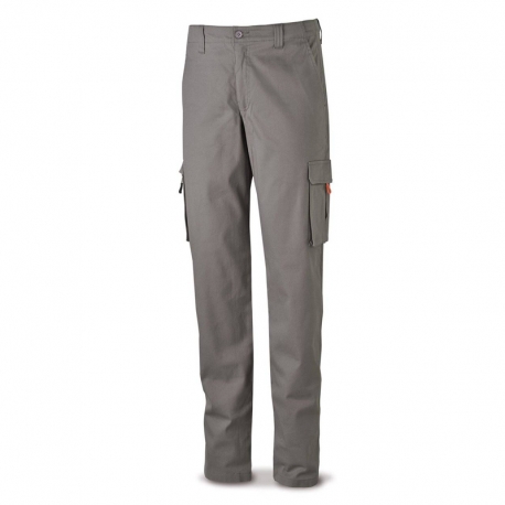 Pantalon multibolsillos marca stretch casual gris talla 52