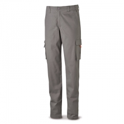 Pantalon multibolsillos marca stretch casual gris talla 50