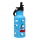 Botella aluminio con pajita 500 ml snoopy