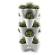 Maceta keter ivy planter blanca 19x38x41cm