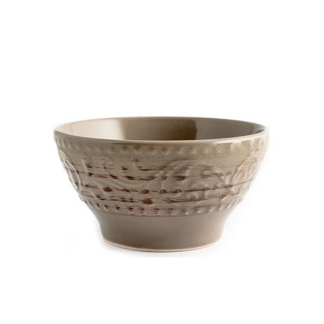 Bol stoneware courtyard tortora 15 cm