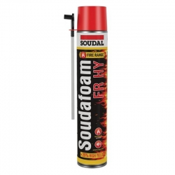 Espuma poliuretano soudal soudafoam fr hy con canula 750ml