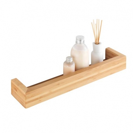 Estante baño wenko bambusa bambu 60cm