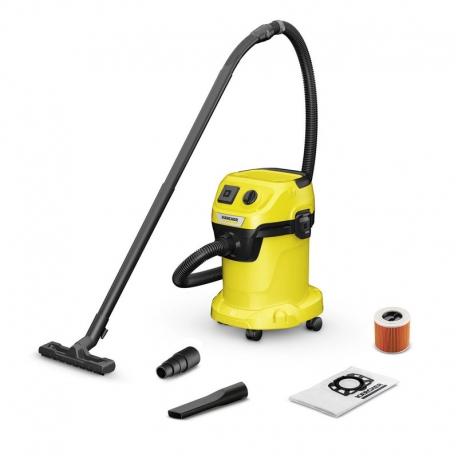 Aspirador karcher wd3 p para suciedad solida y liquida