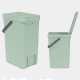 Cubo de reciclaje brabantia sort and go 16 litros verde jade