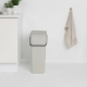 Cubo de reciclaje brabantia sort and go 40 litros gris claro