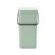 Cubo de reciclaje brabantia sort and go 40 litros verde jade