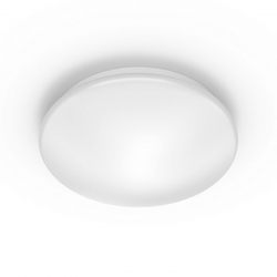 Plafon led philips redondo cl200 10w luz calida blanco