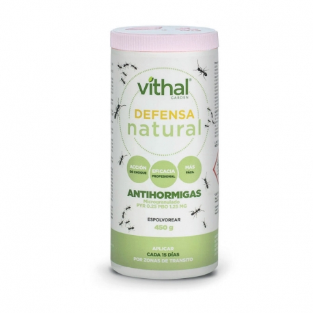 Antihormigas defensa natural vithal 450gr