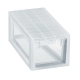Caja organizadora multiuso terry light drawer transparente 7l