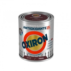 Esmalte antioxidante forja titan oxiron al agua 750ml marron oxido