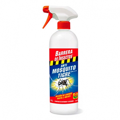 Insecticida barrera anti mosquitos tigre compo 1l