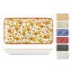 Bandeja porcelana rectangular colourful surtido 17,5x10cm