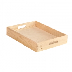 Caja de madera pino astigarraga sin tapa 7x30x40cm