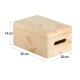 Caja de madera pino astigarraga con tapa 14x20x30cm
