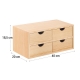 Cajonera pino natural astigarraga mini bloc 4 cajones