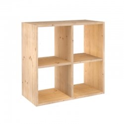 Estanteria modular astigarraga dinamic 4 cubos madera 70,8cm