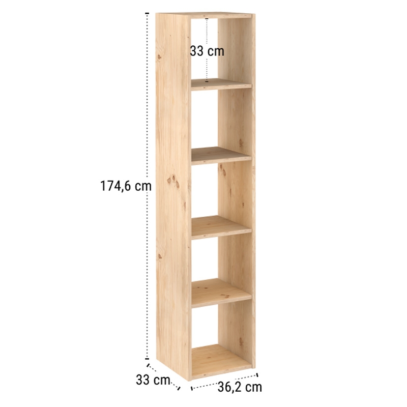 ⇒ Estanteria modular astigarraga dinamic 5 cubos madera ▷ Precio. ▷ Comprar  con los Mejores Precios. Ofertas online