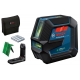 Nivel laser de lineas bosch gll 2-15g professional