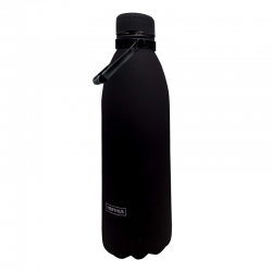 Botella termo inox nerthus 1500ml negro