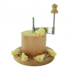 Cortador queso rotativo con tapa