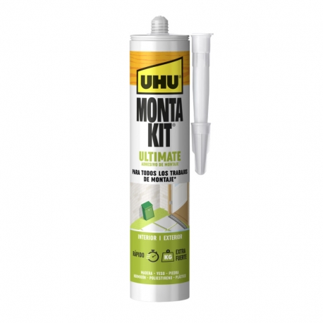 Adhesivo montaje uhu monta kit ultimate 440g