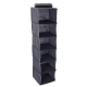 Organizador colgante storage solutions 6 estantes 30x30x120cm