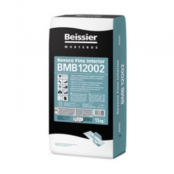 Mortero de revoco beissier fino interior therm in bmb 12002 15kg