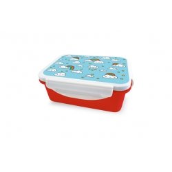 Fiambrera infantil lunch box nubes