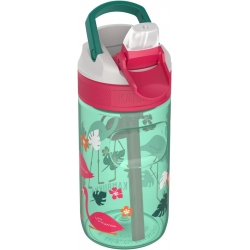 Botella infantil kanbukka lagoon 400 ml pink flamingo