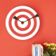 Reloj pared balvi target 30cm