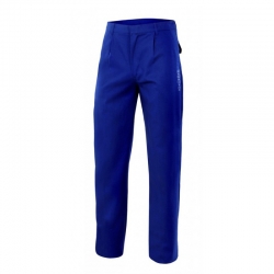 Pantalon ignifugo velilla algodon azul talla l